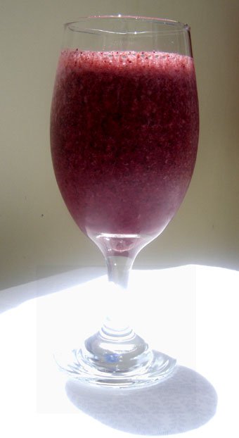 Smoothie de mirtilos